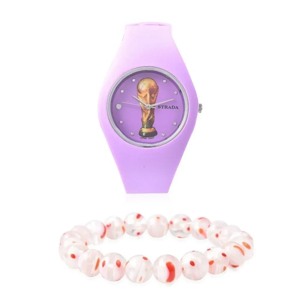 STRADA Watch Atlas holding the